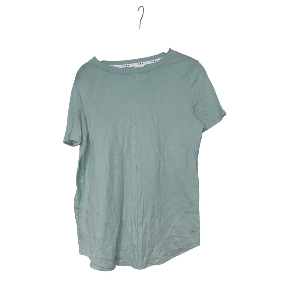 PINK Mint Green T-Shirt Womens‎ Medium